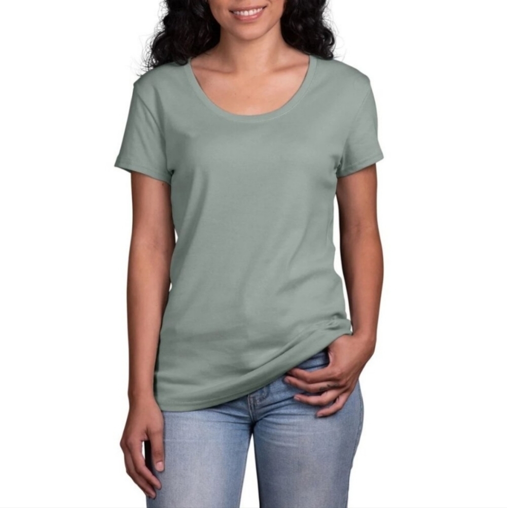 NWT Kirkland Signature Pima Cotton‎ Tee Green